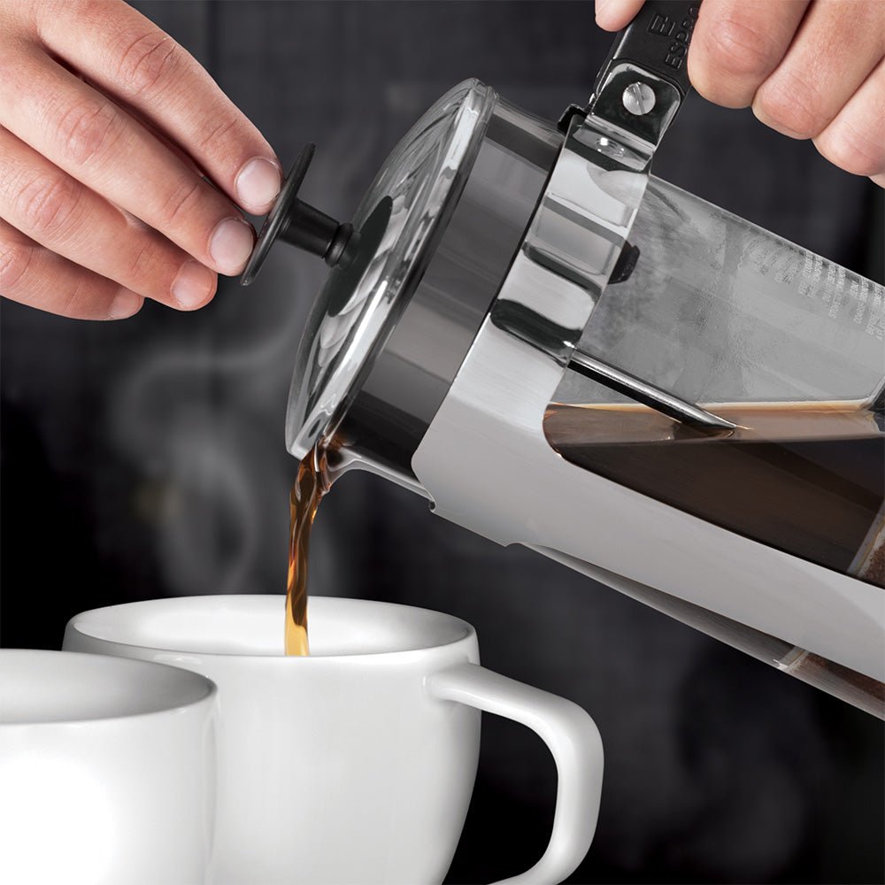 ESPRO P5 French Press Coffee Maker - Polished (32oz / 946ml) - Indigo Coffee Project