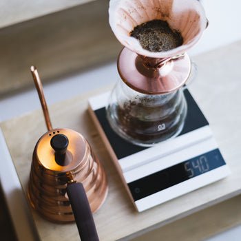 Felicita Parallel Coffee Scale - White - Indigo Coffee Project