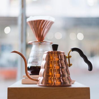Hario V60 Buono Copper Drip Kettle - Indigo Coffee Project