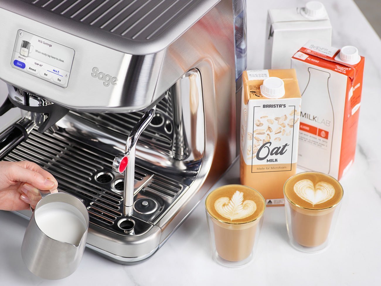 Sage Barista Touch Impress (Brushed Stainless Steel) - Indigo Coffee Project