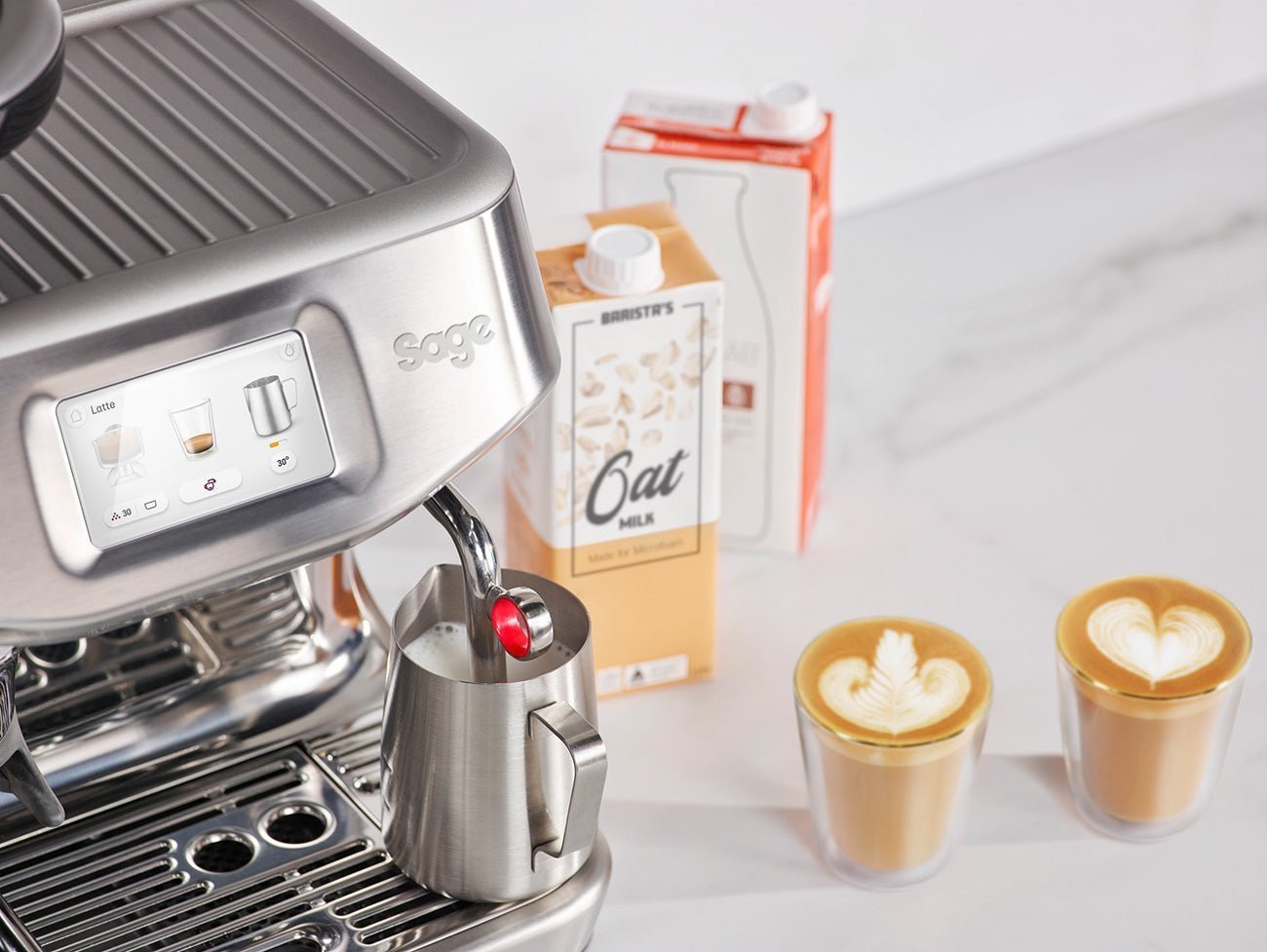 Sage Barista Touch Impress (Brushed Stainless Steel) - Indigo Coffee Project