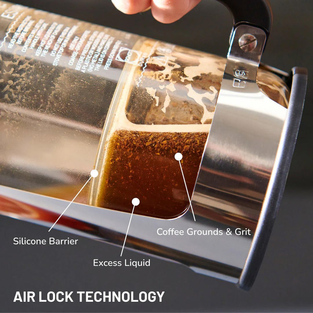 ESPRO P5 French Press Coffee Maker - Polished (18oz / 532ml) - Indigo Coffee Project