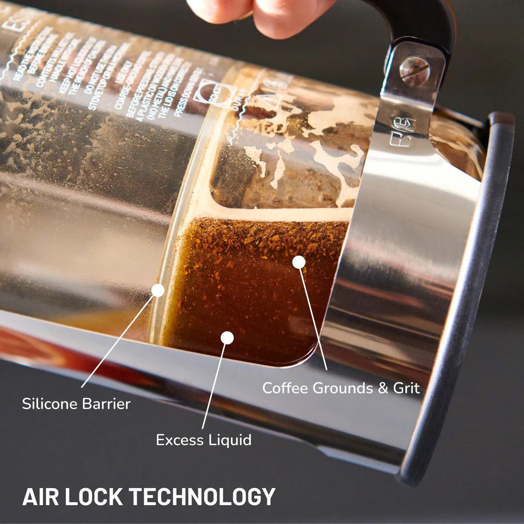 ESPRO P5 French Press Coffee Maker - Polished (18oz / 532ml) - Indigo Coffee Project