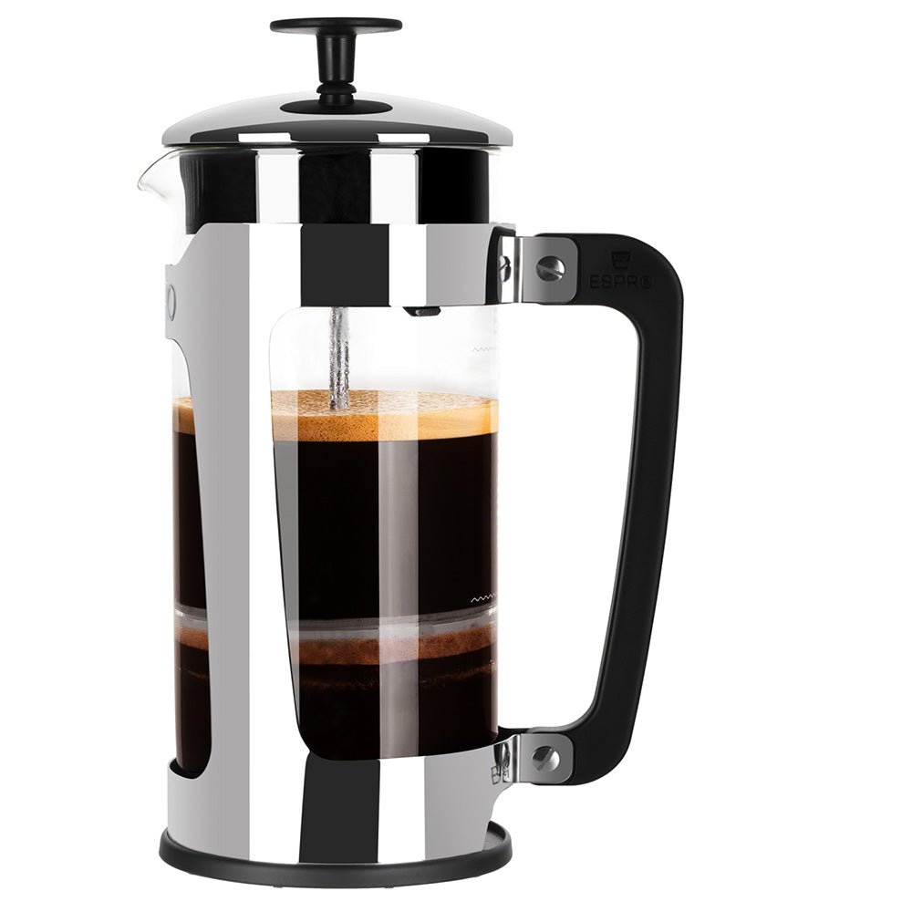 ESPRO P5 French Press Coffee Maker - Polished (18oz / 532ml) - Indigo Coffee Project